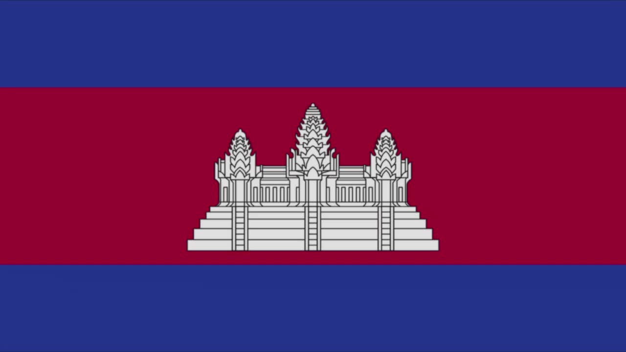 柬埔寨变成了烟雾。状态弱化的概念，alpha信道。视频下载