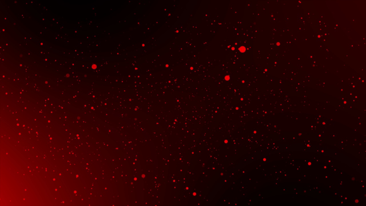 红色粒子背景视频素材