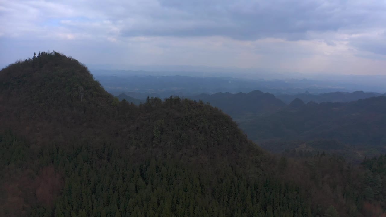 无人机拍摄贵州景观视频下载