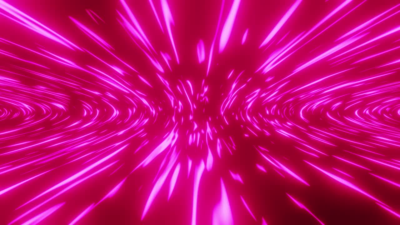 穿越粉色宇宙背景的VJ循环视频素材