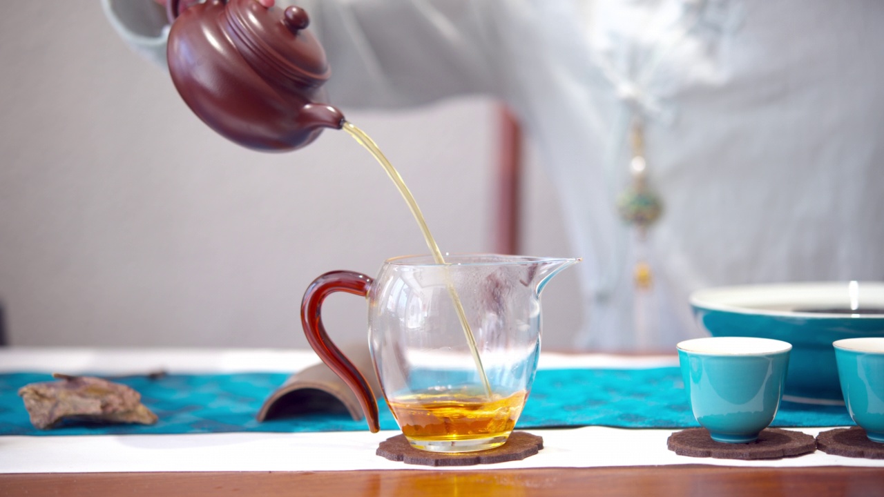 茶道，亚洲文化观念视频素材