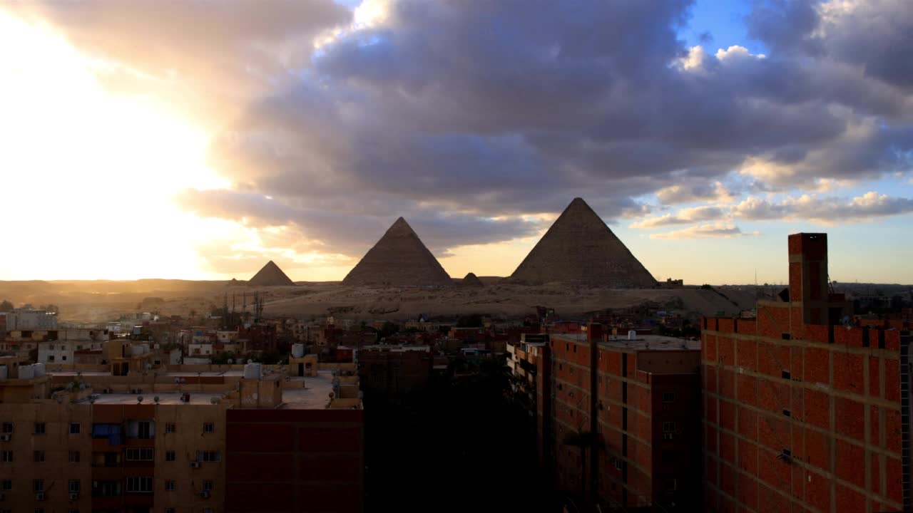 埃及吉萨:吉萨金字塔视频下载
