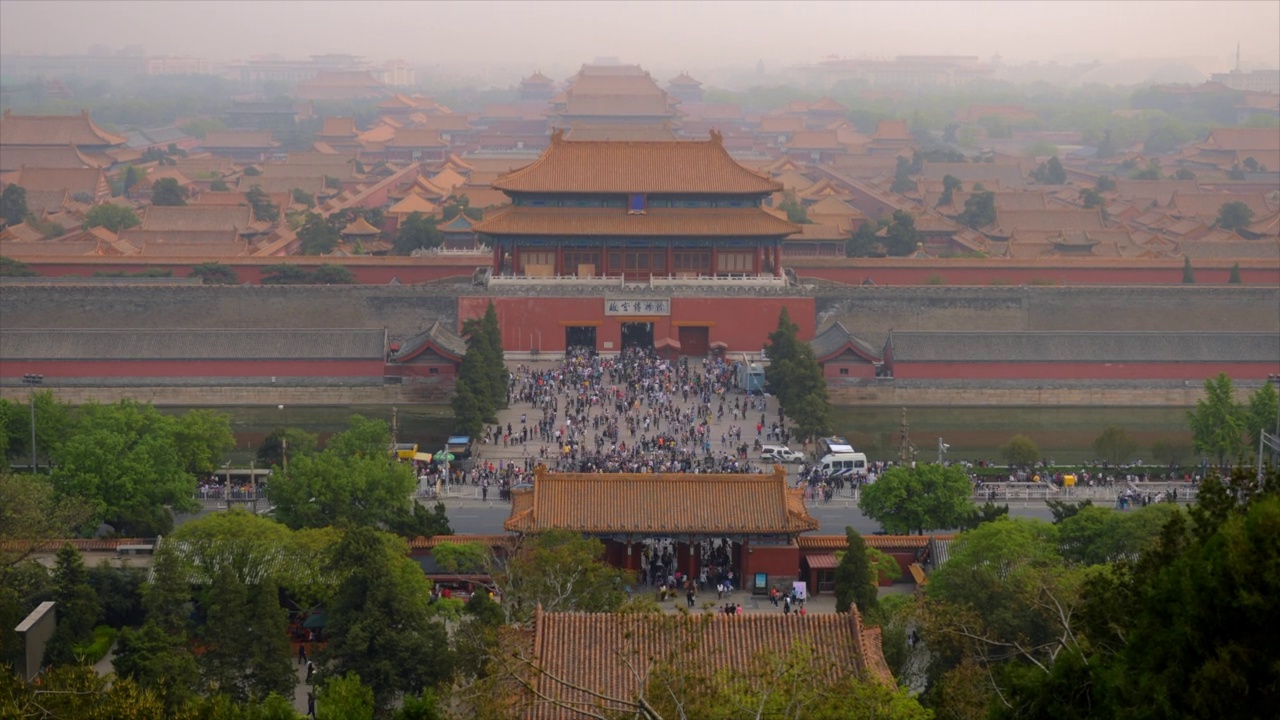 故宫/中国北京视频素材