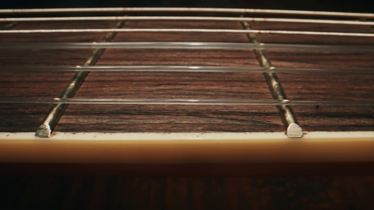 古典指板六弦电吉他。视频下载