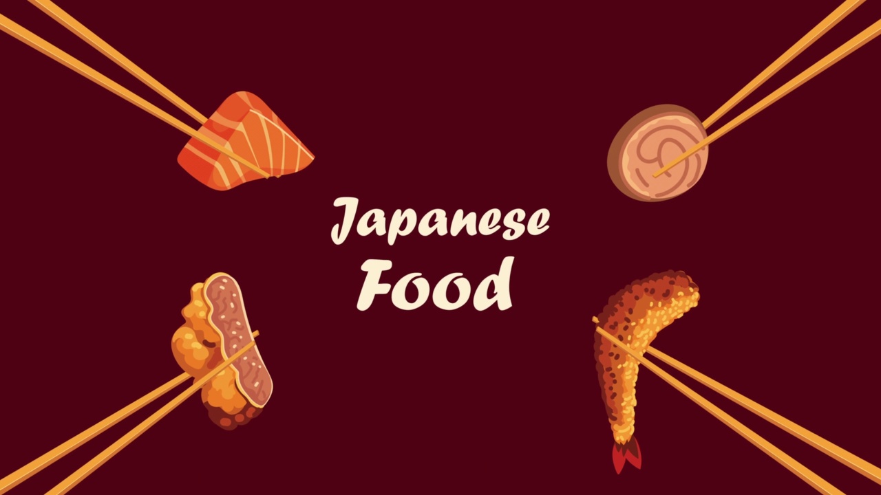 日本食品上用筷子写的字视频下载