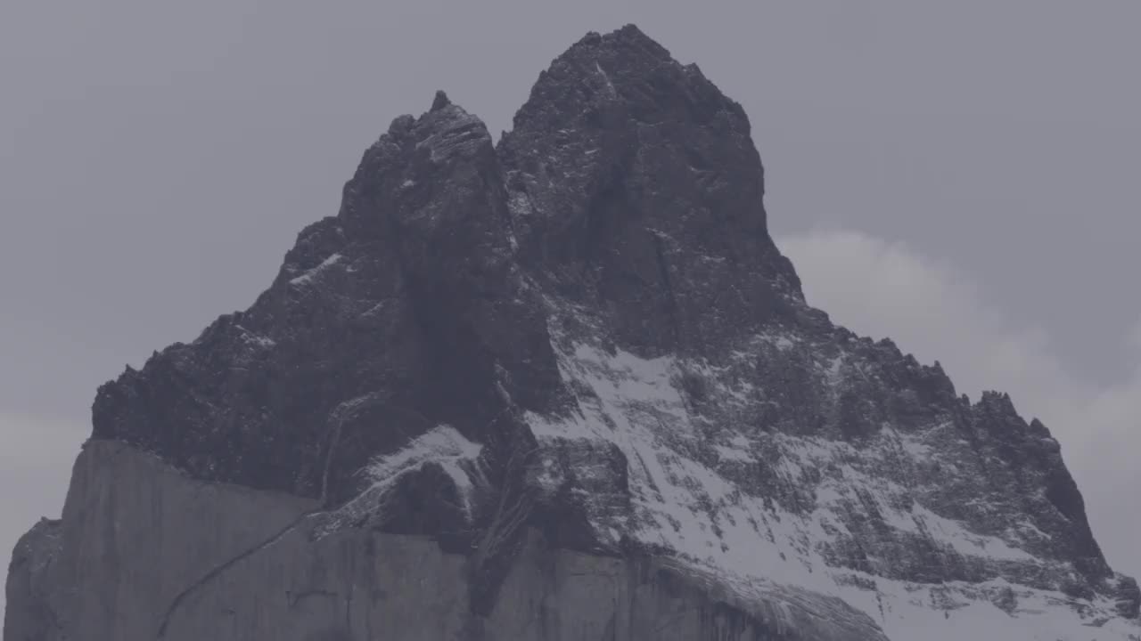 Torres del Paine国家公园-自然风光和雪山/智利视频下载