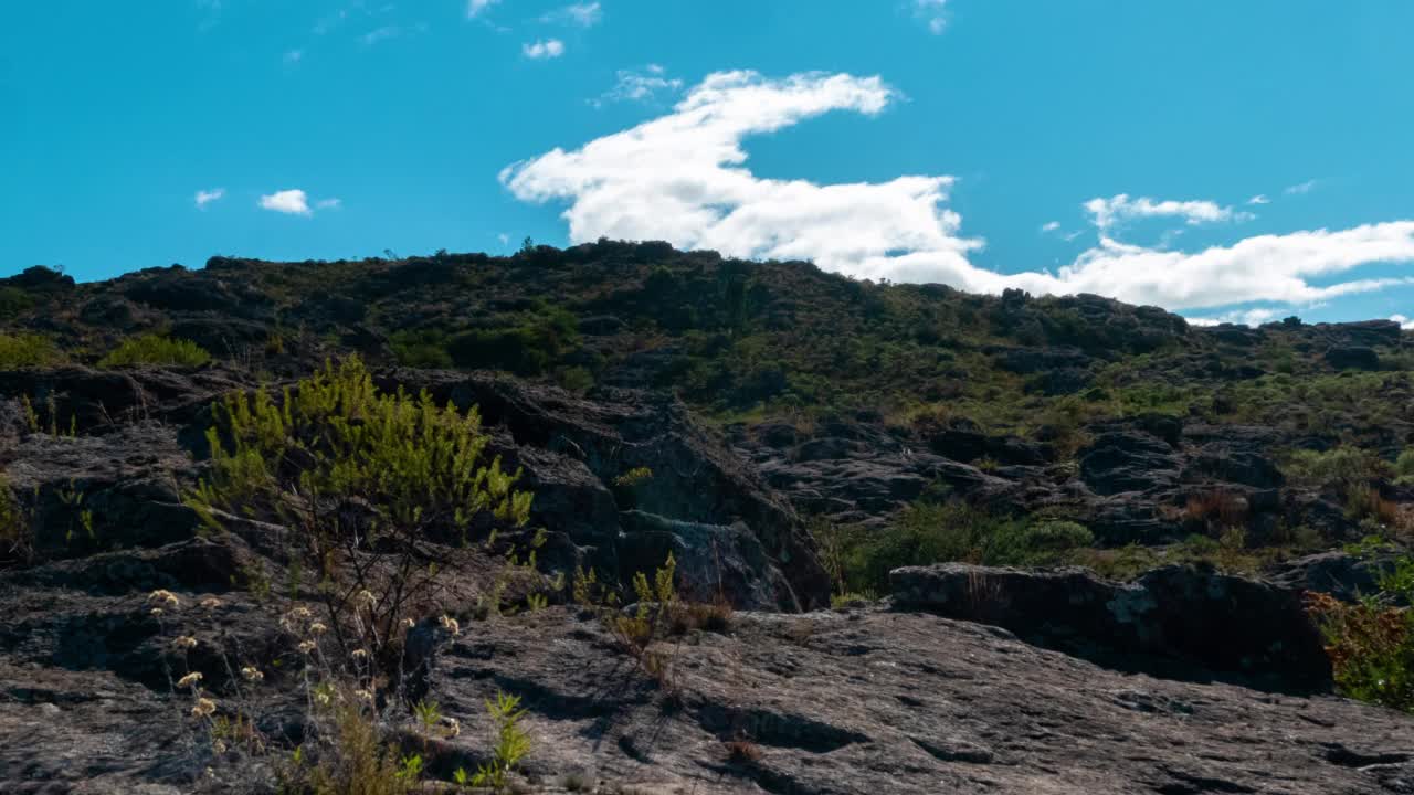 阿根廷科尔多瓦山脉的时间间隔视频素材