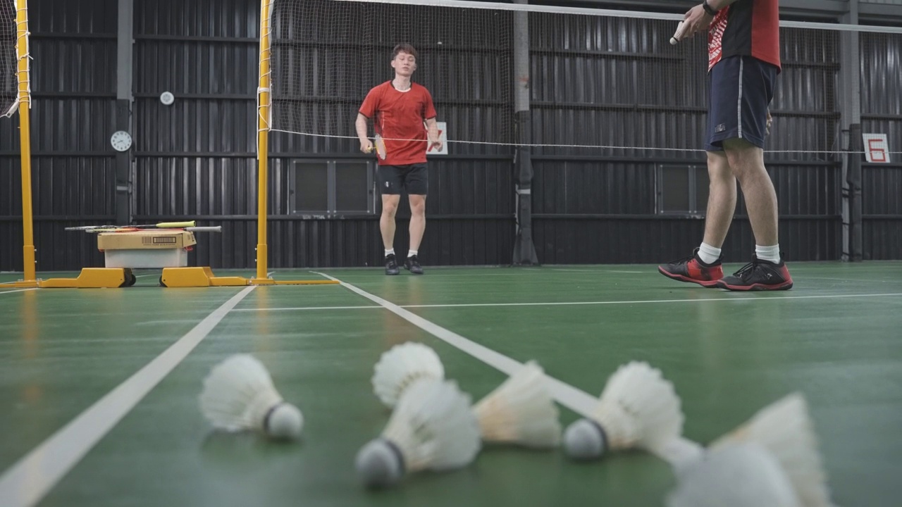 “羽毛球精神”对羽毛球男选手练习网杀的牵引力视频下载