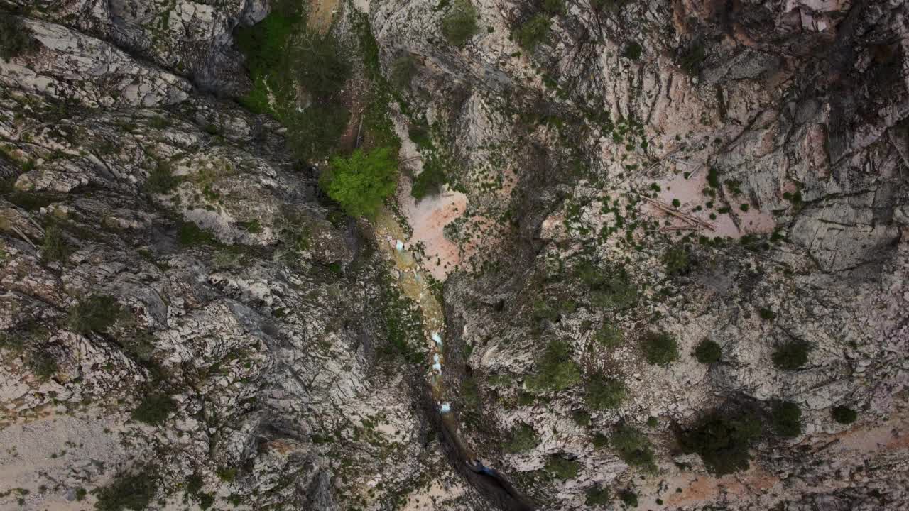 雄伟的峡谷视频素材