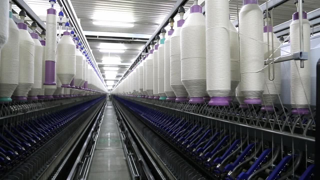 纺织纱机视频下载