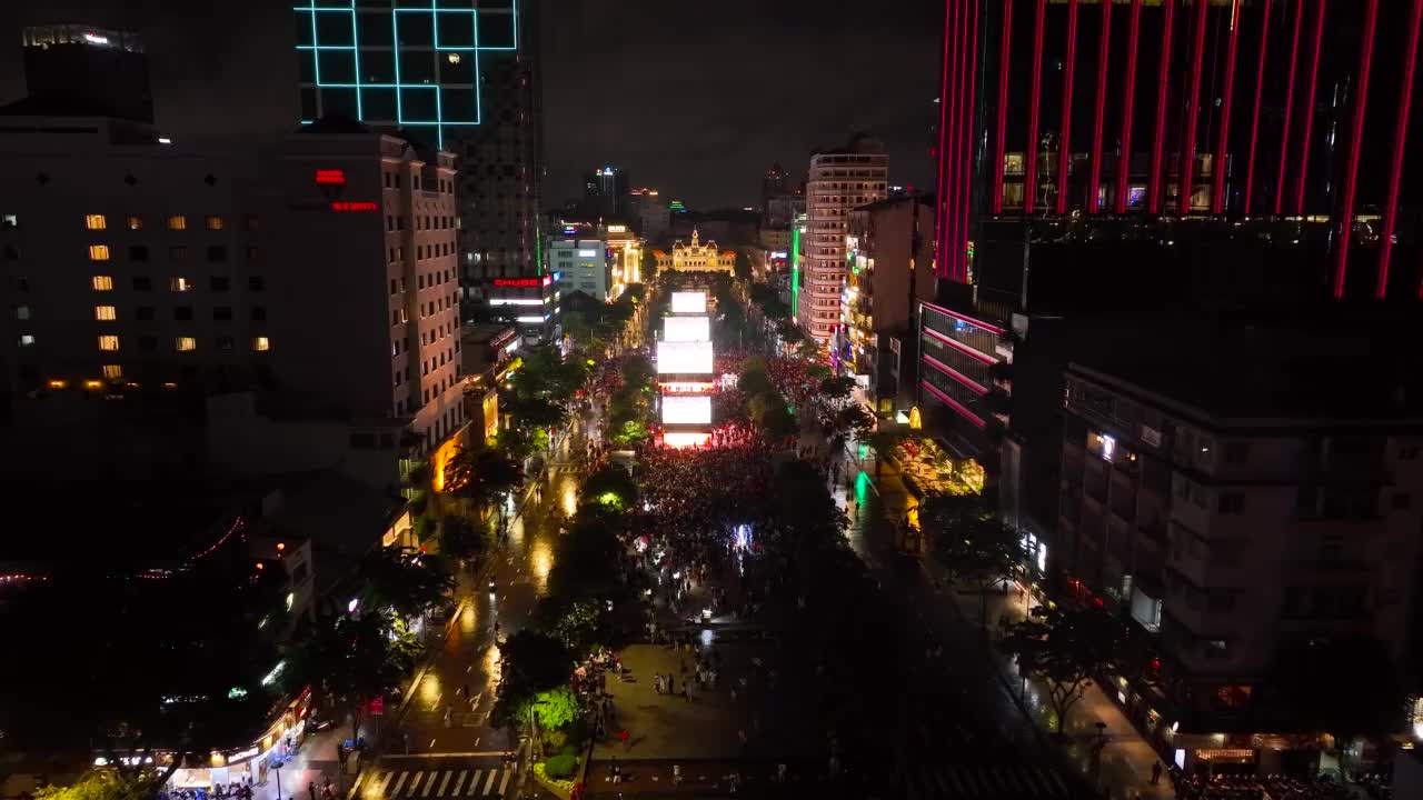 越南-胡志明市在SEA Games 31男足球决赛-无人机4k 60帧视频下载