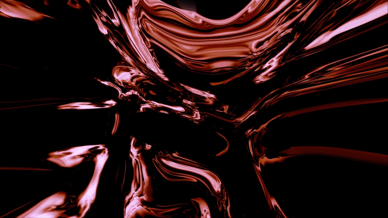 巧克力色液体飞溅运动背景视频素材