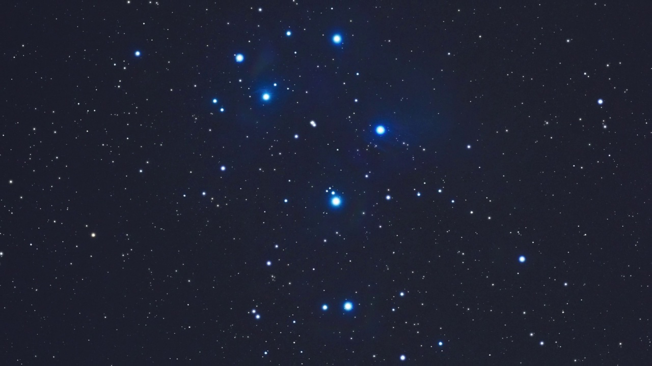 星团，闪烁的银河系恒星。视频下载