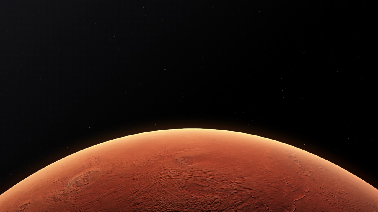 行星景观火星视频素材
