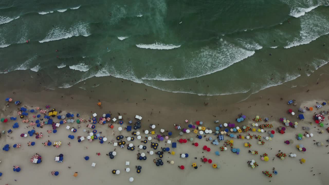 瓜鲁贾的皮涅拉海滩。视频素材