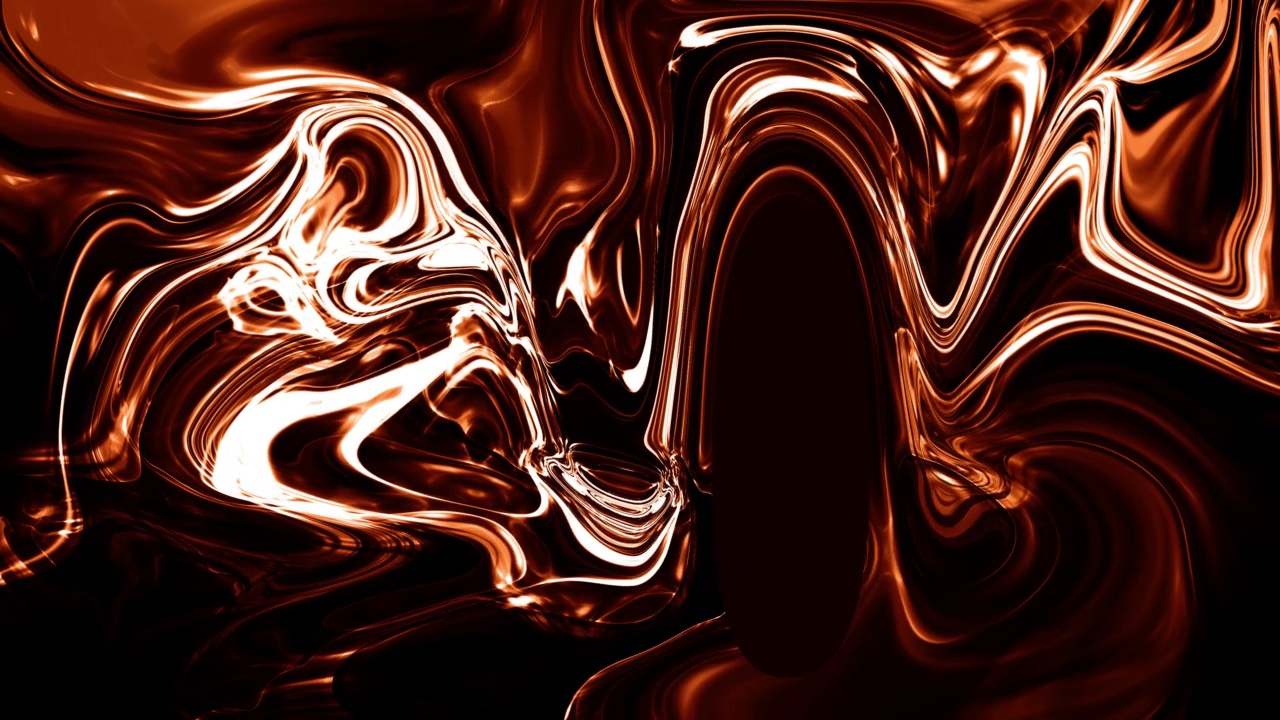 抽象巧克力色油性背景运动视频视频素材