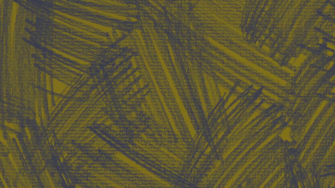 灰色线条和划痕的黄色垃圾纹理视频素材