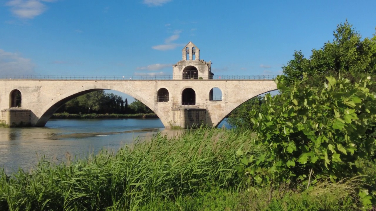 阿维尼翁桥视频素材