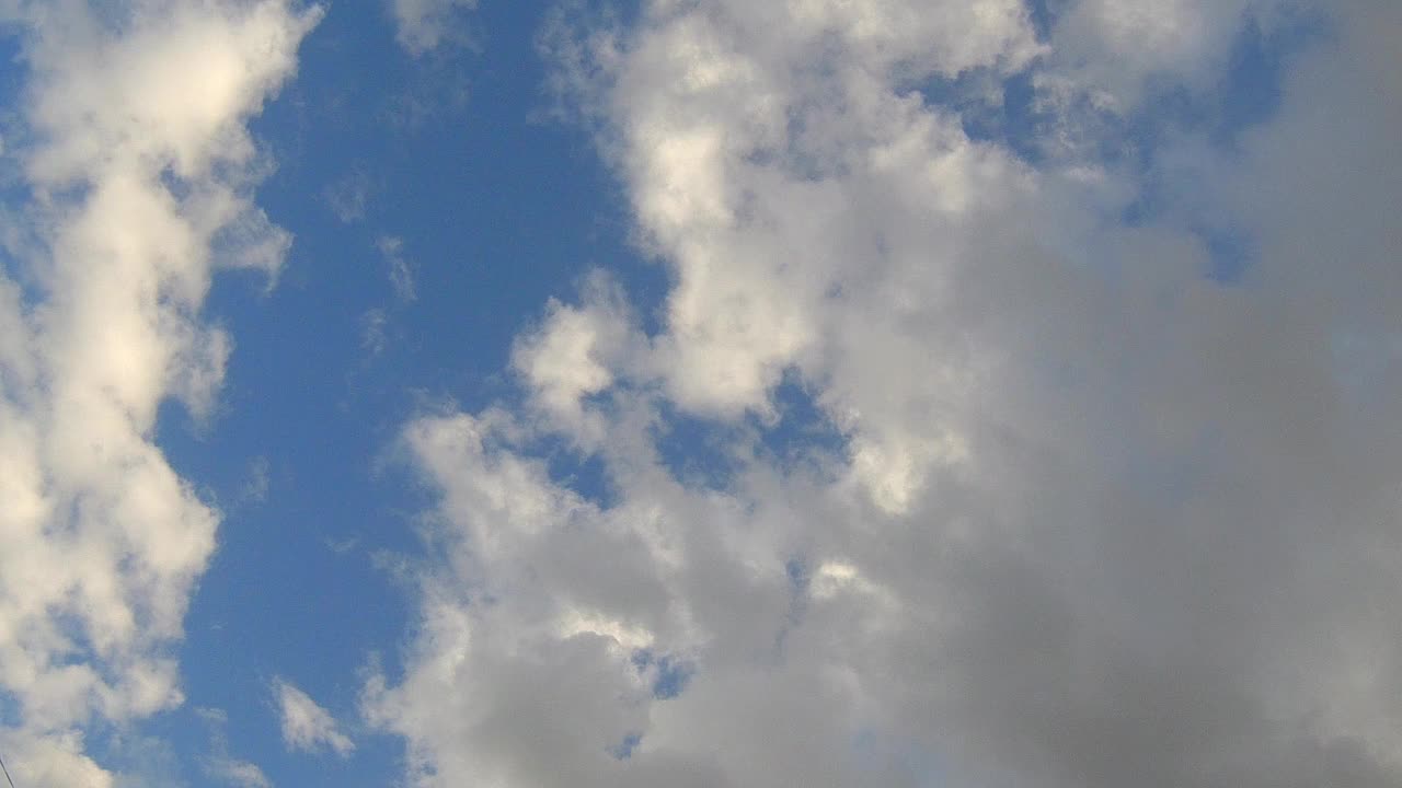 天空乌云密布视频素材