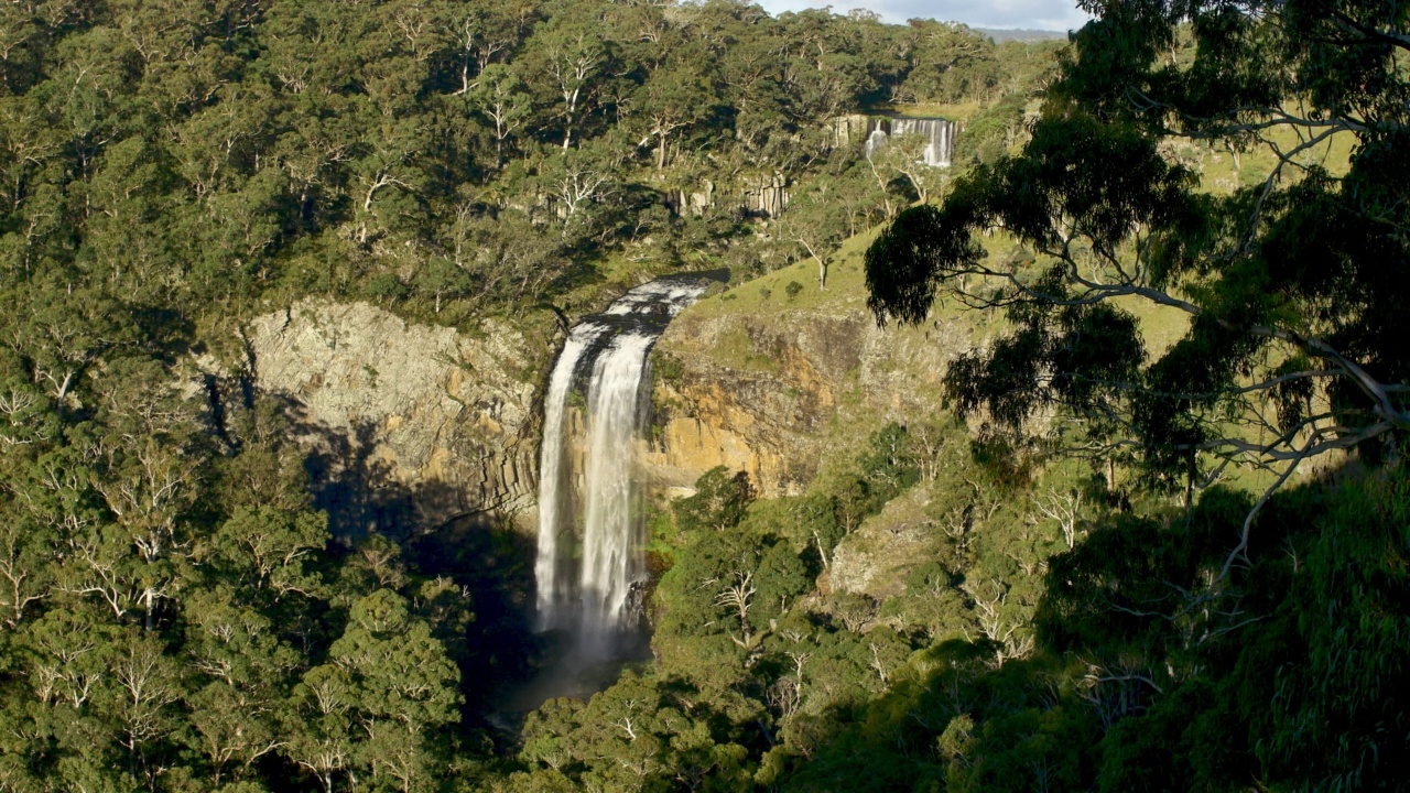埃伯瀑布，新南威尔士，澳大利亚视频下载