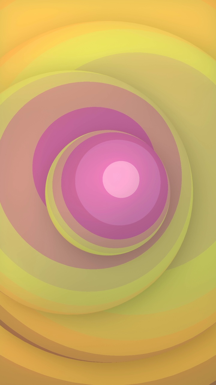 球形霓虹灯的颜色，数字无缝循环动画垂直覆盖设计。抽象的背景。3 d渲染。高清分辨率视频素材