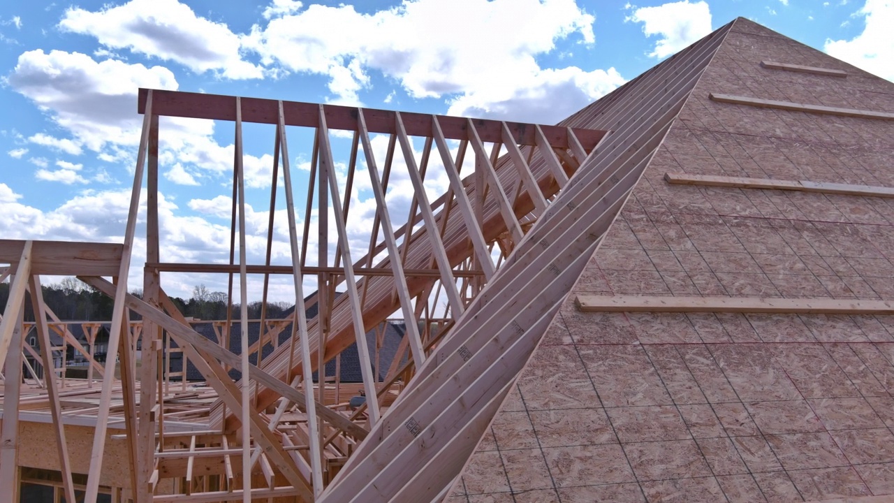 木制屋梁桁架体系框架结构在新家视频下载