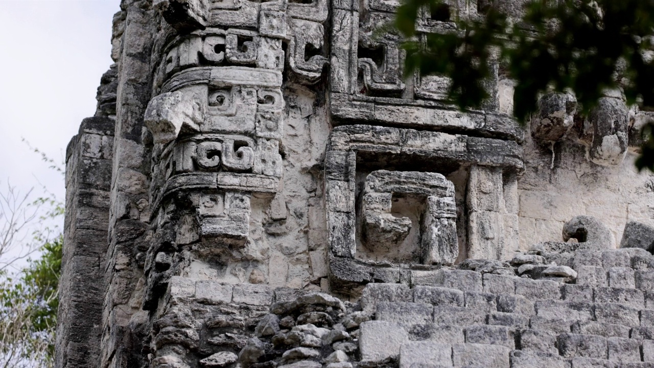 玛雅遗址，尤卡坦半岛，墨西哥视频下载