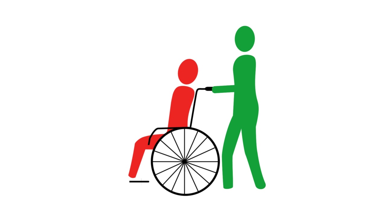 轮椅图标视频下载