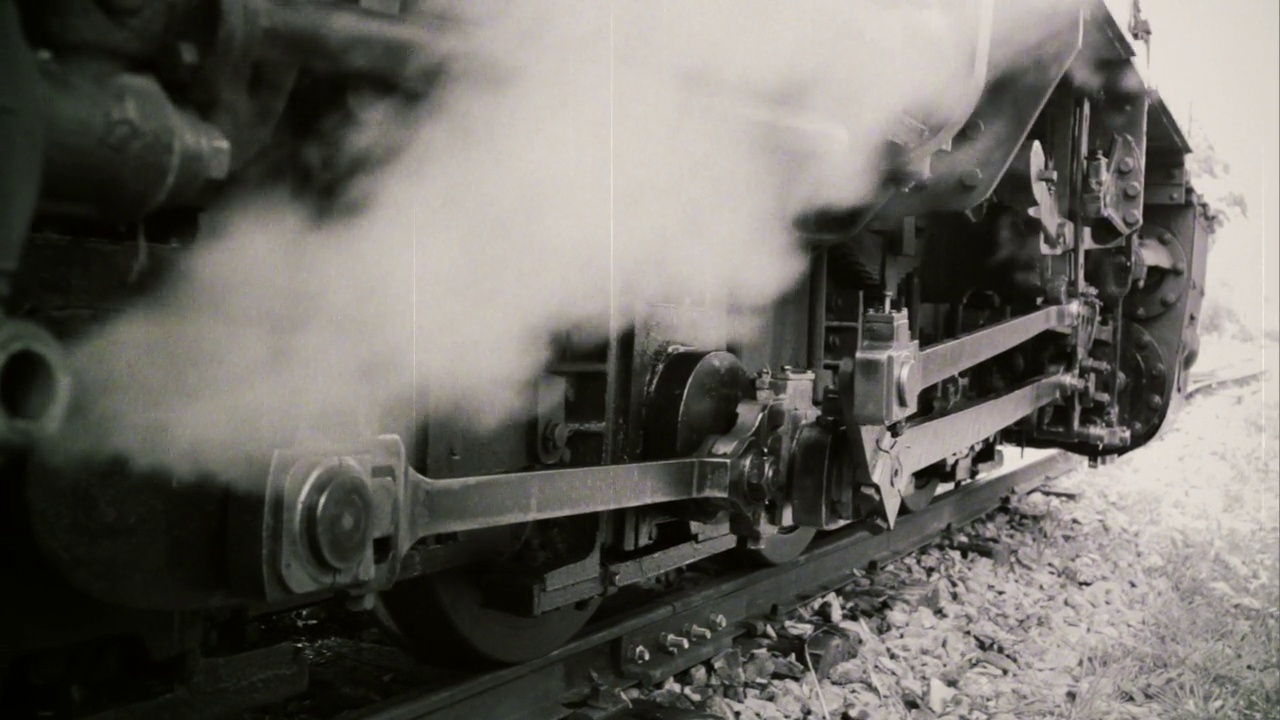 老式蒸汽火车复古ECU视频下载