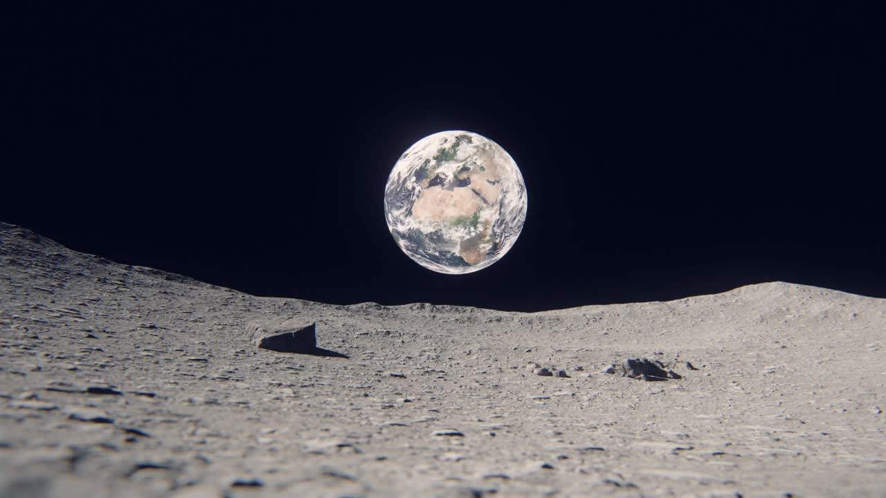 从月球上看地球视频下载