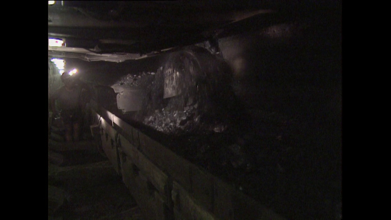 英国GVs大型地下机械采煤;1992视频下载