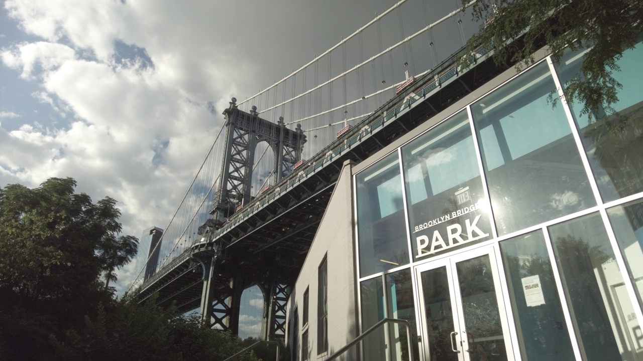 纽约曼哈顿桥视频素材