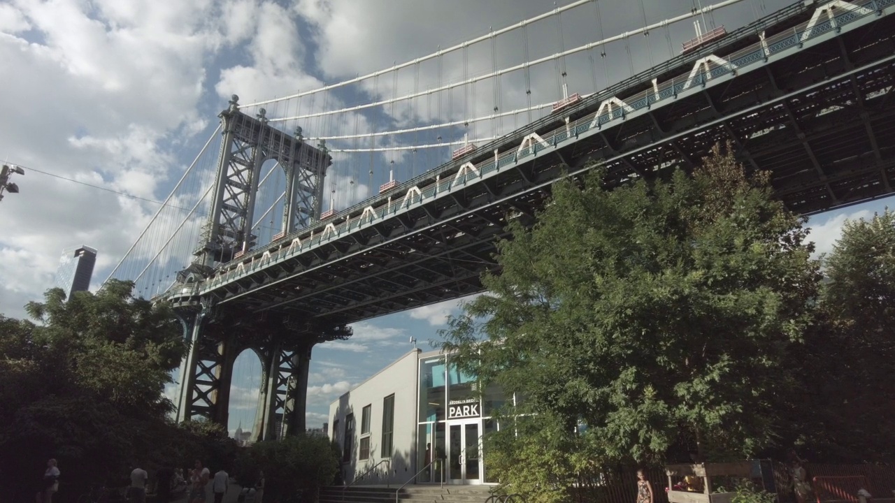 纽约曼哈顿桥视频素材