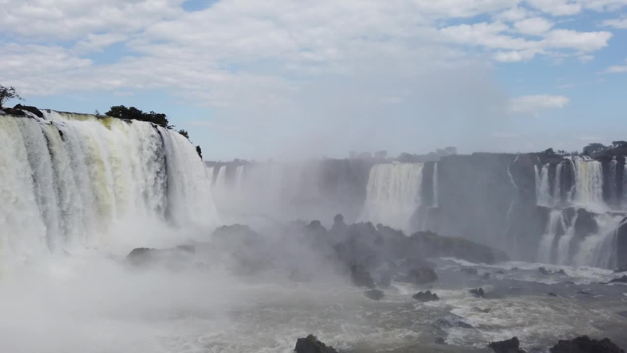 巴西伊瓜苏瀑布视频素材