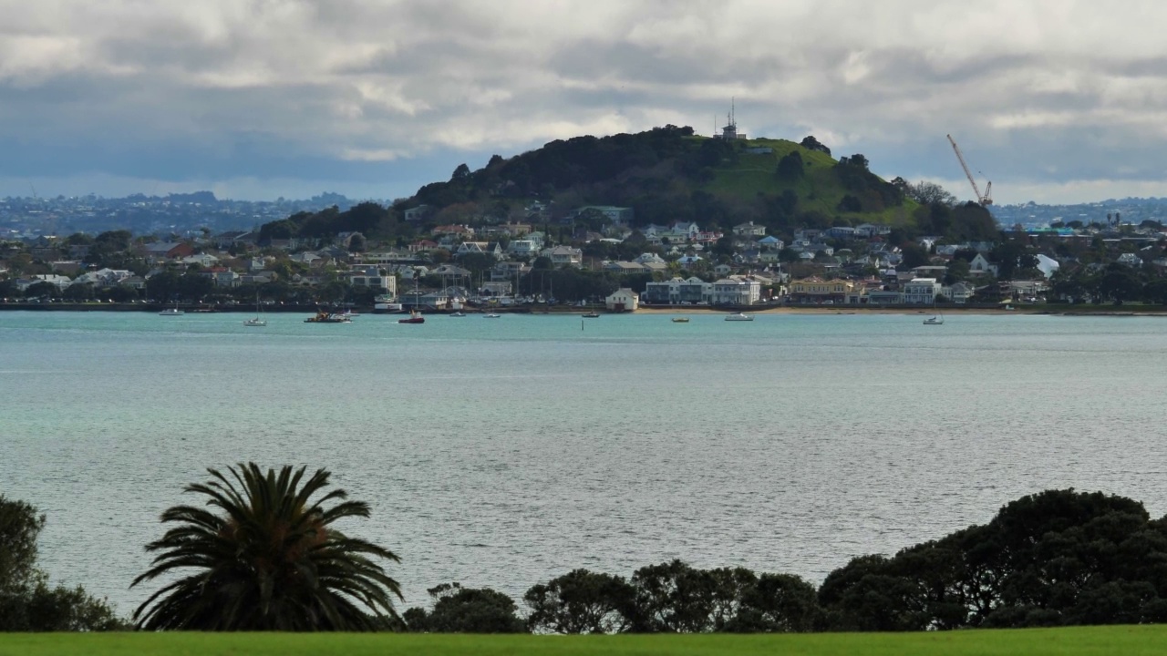 美丽的新西兰奥克兰海岸线视频素材