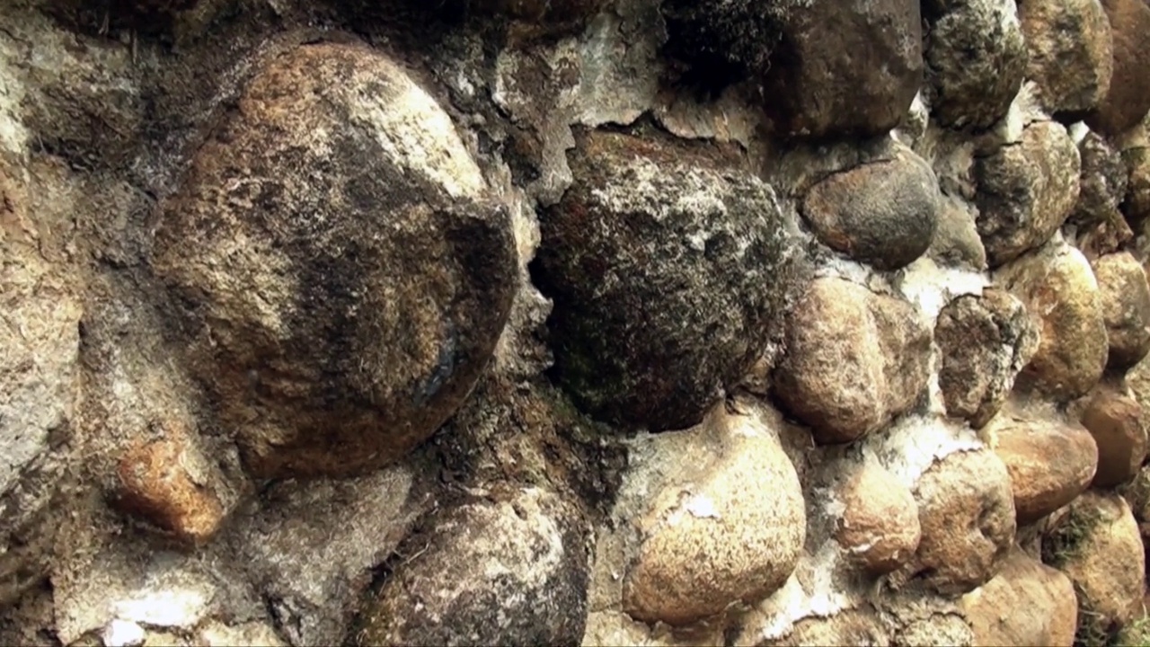 伊扎帕-墨西哥前哥伦布时代的考古遗址。视频素材