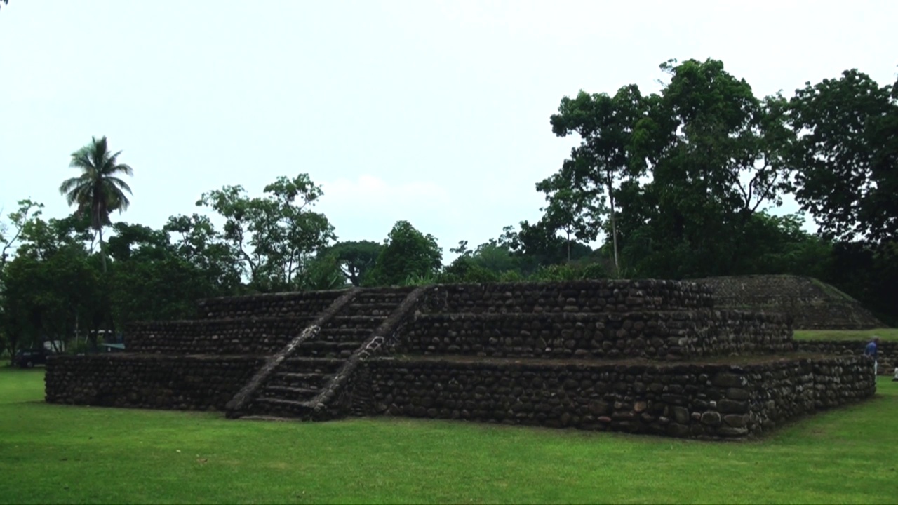伊扎帕-墨西哥前哥伦布时代的考古遗址。视频素材