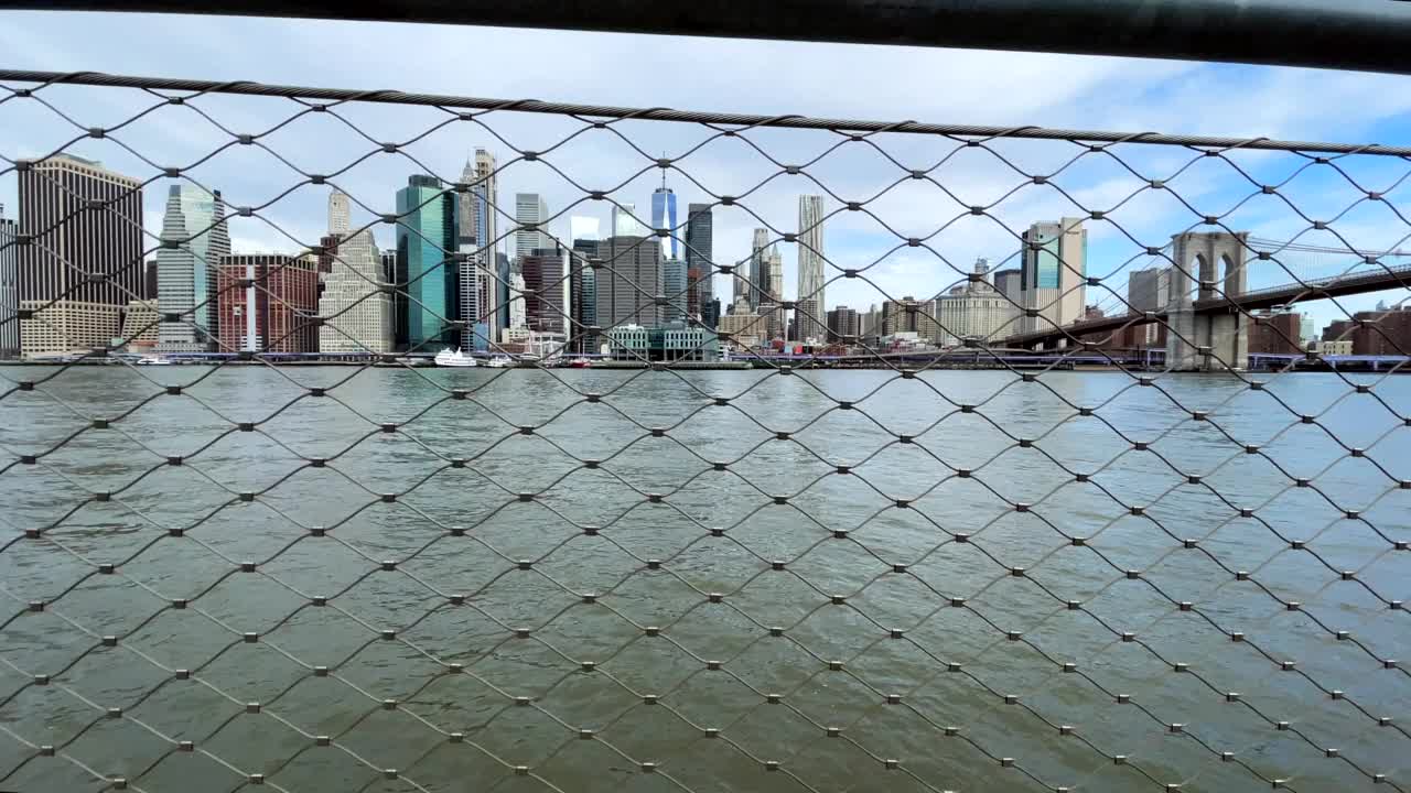 曼哈顿下城景观视频素材