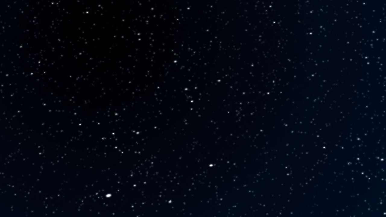 《夜之星》，电脑绘图。视频素材