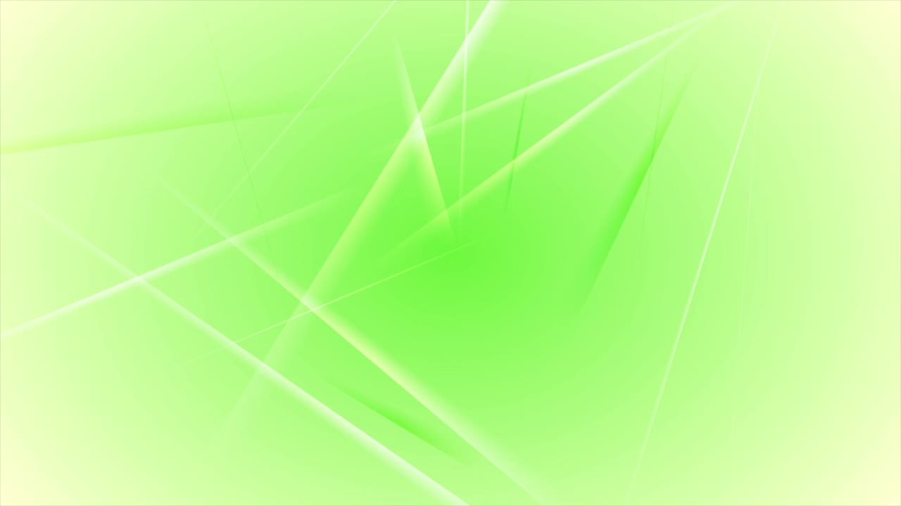 充满活力的绿色光泽条纹抽象技术运动背景视频素材