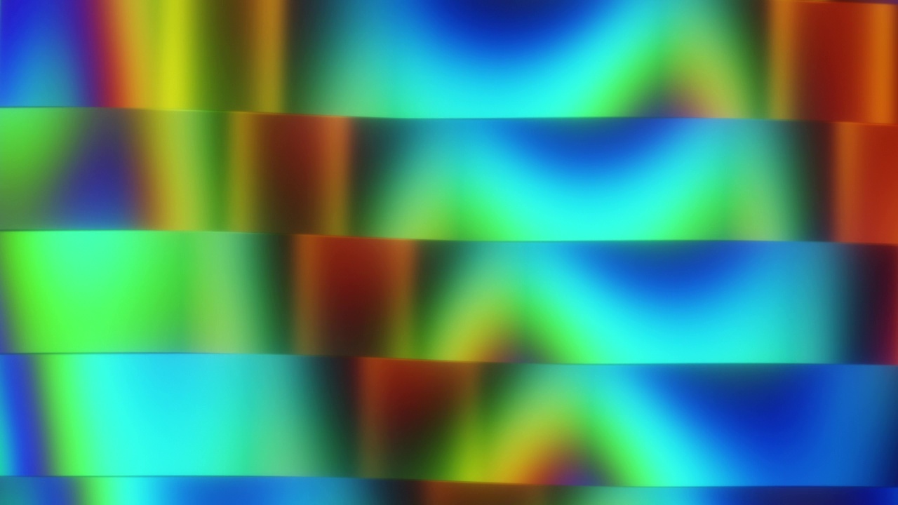 简单抽象的彩虹图案屏幕排列无缝背景循环视频下载