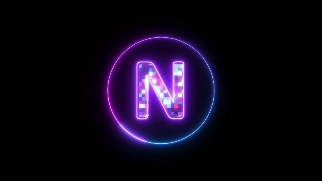 字母Logo N视频下载