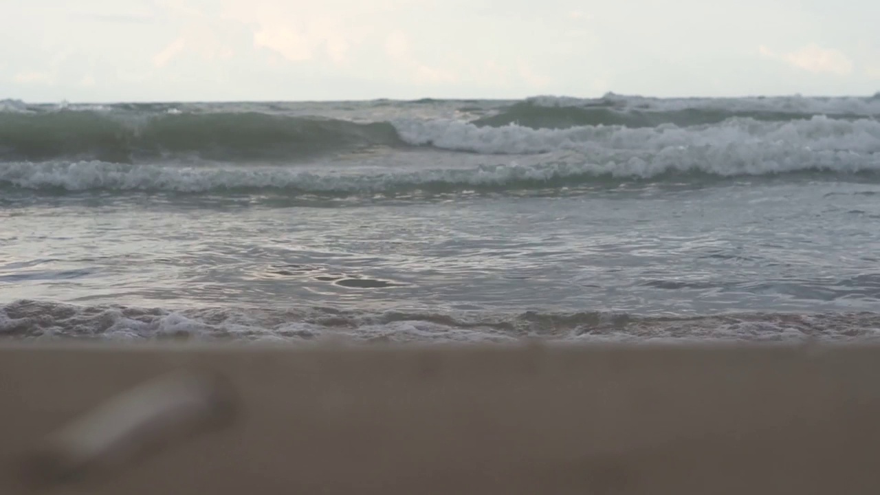 海浪沙滩视频素材
