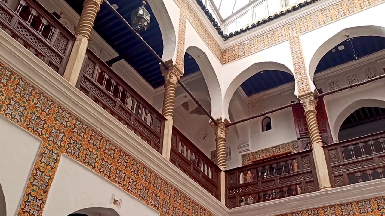 阿尔及利亚奥斯曼时代的阿拉伯-伊斯兰建筑视频下载