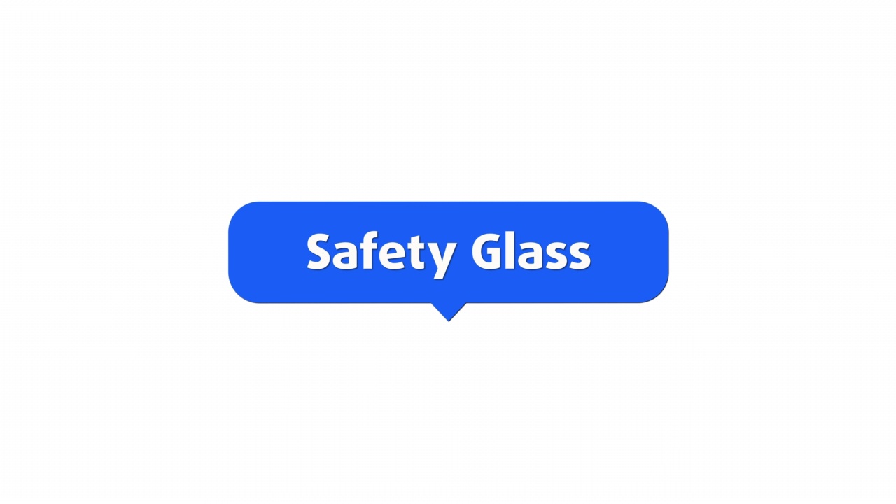 安全玻璃视频素材
