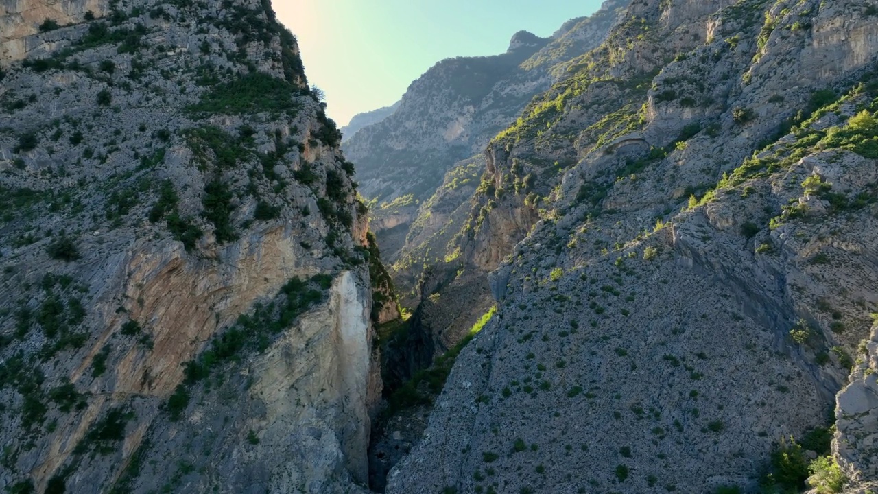 圣马蒂诺峡谷，马耶拉国家公园，意大利阿布鲁佐视频素材