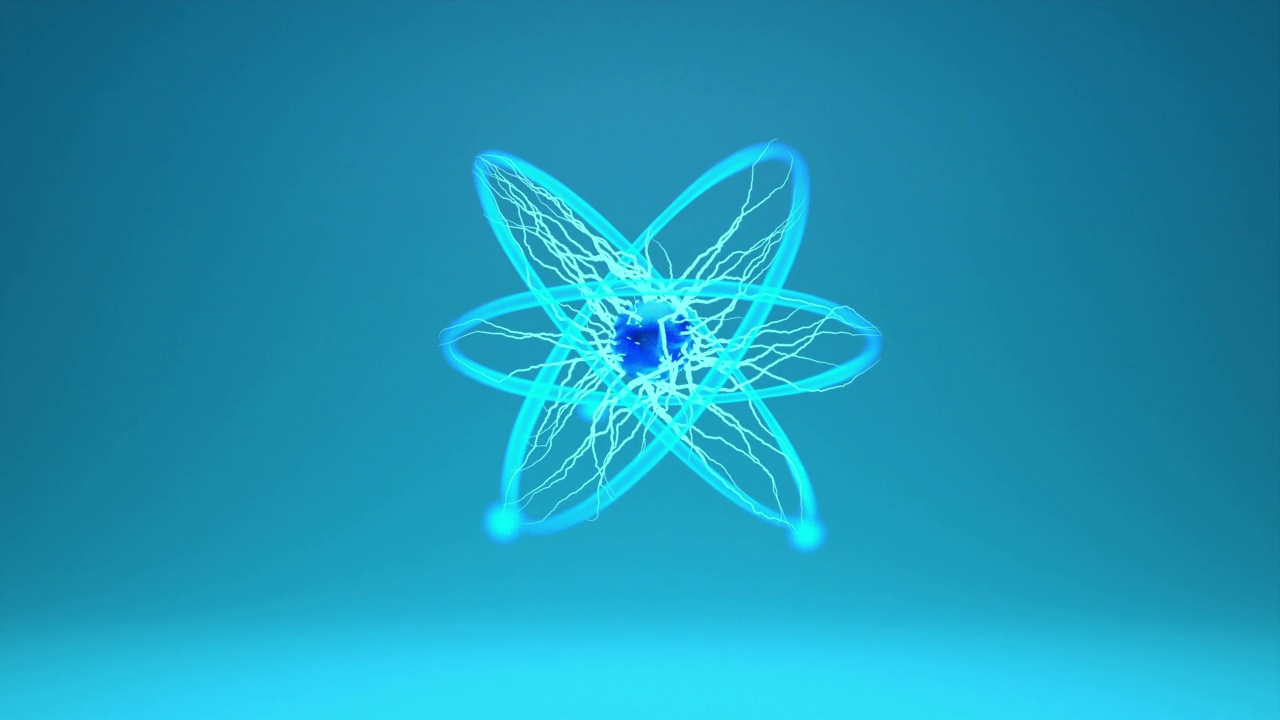 原子能标志，核反应视频视频下载