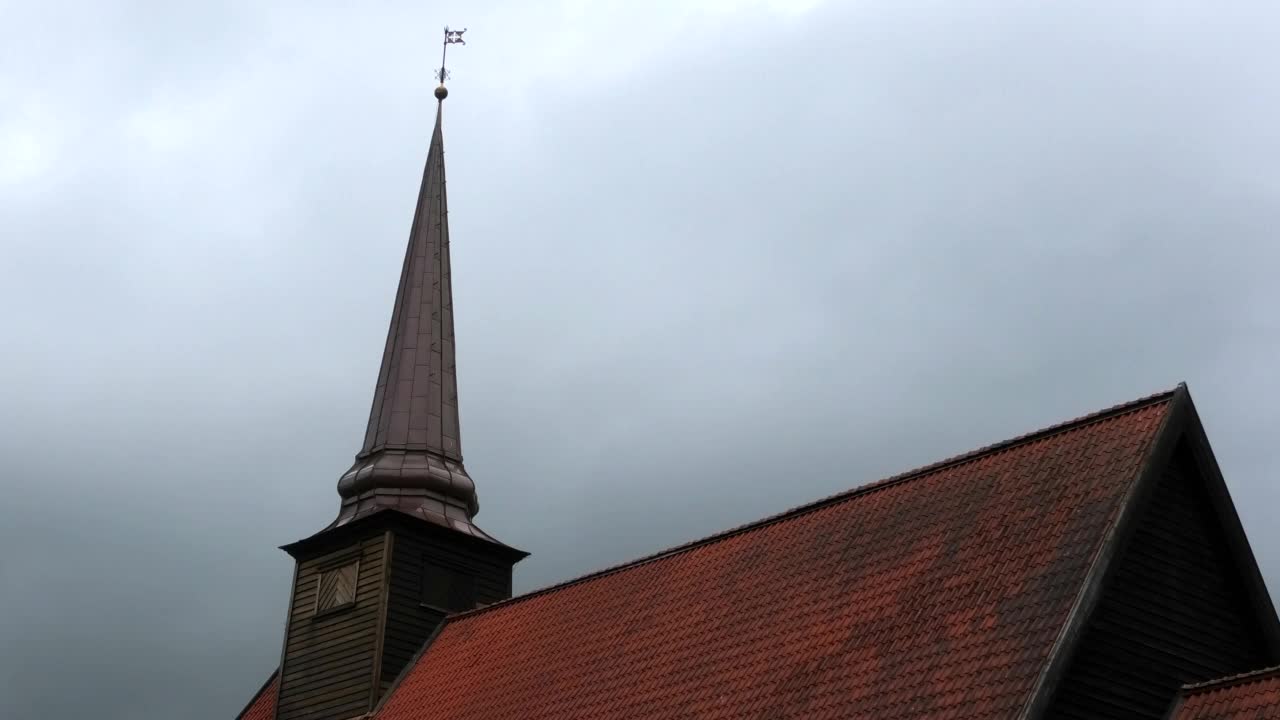 Stiklestad、挪威、教堂视频下载