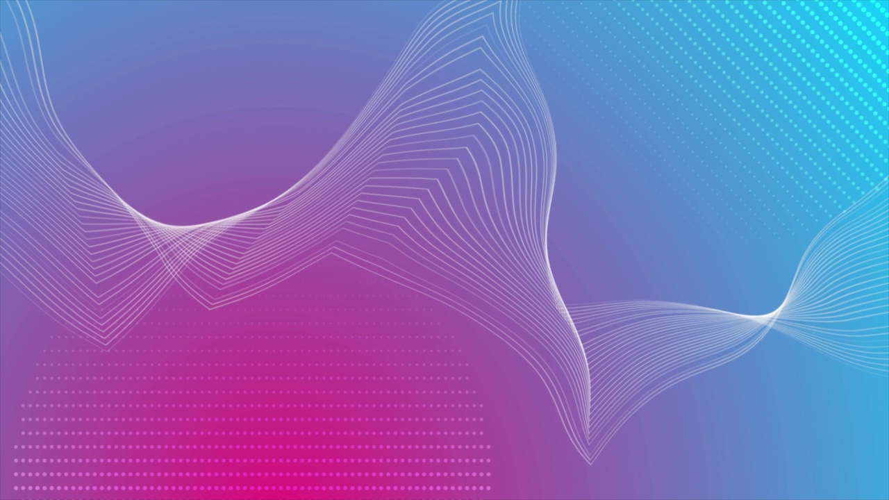 蓝紫色极简线条抽象未来科技运动背景视频素材