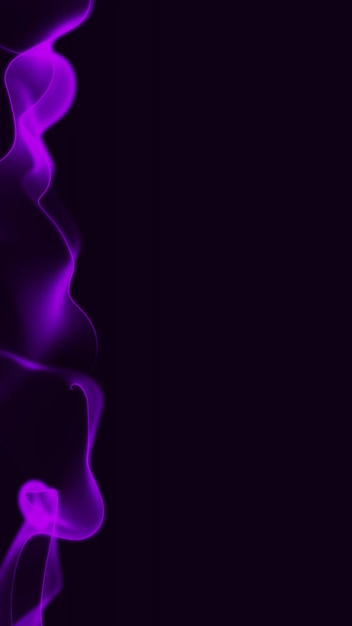4k抽象波背景-紫色-垂直股票视频视频素材